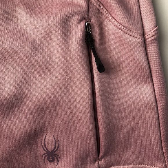 Spyder Full Zip Hoodie Jacket With Pockets Women's Size Medium - Picture 8 of 13